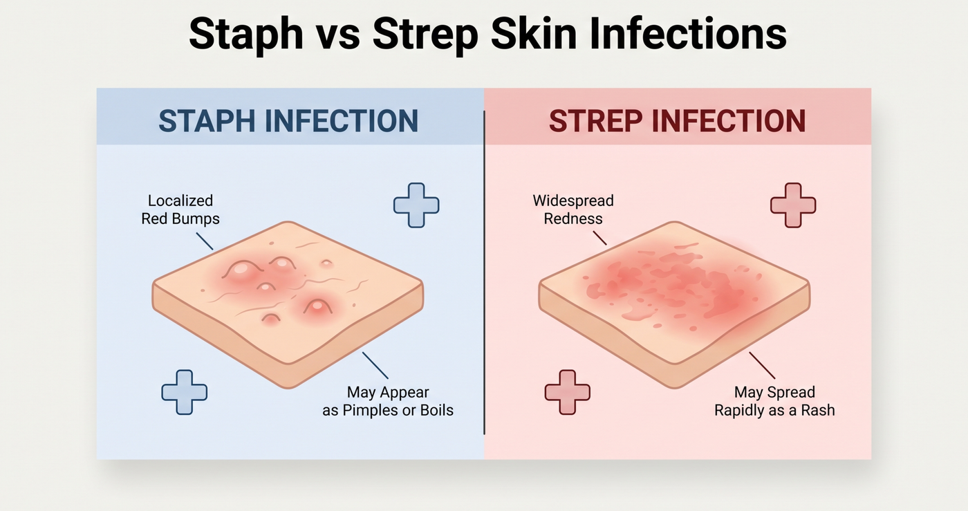 images of strep rash