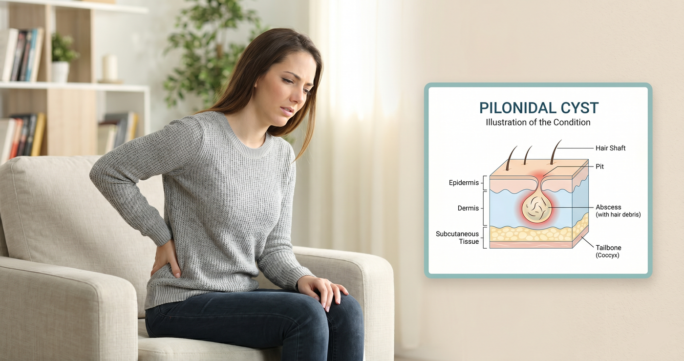 how to heal a pilonidal sinus